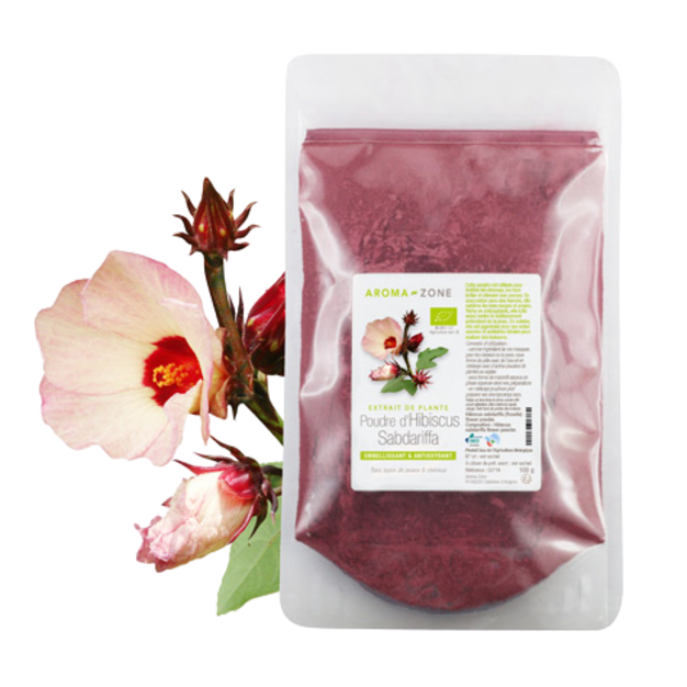 Poudre d'Hibiscus BIO 100g