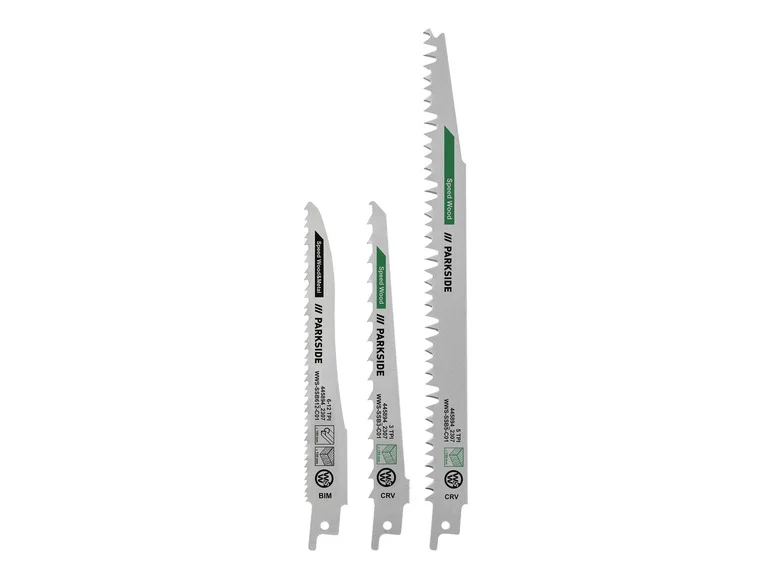PARKSIDE® Sabre PFSZ 3 B1 sahanteräsarja, 3 kpl