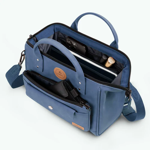 Cabaia Crossbody Adventurer Galway bleu