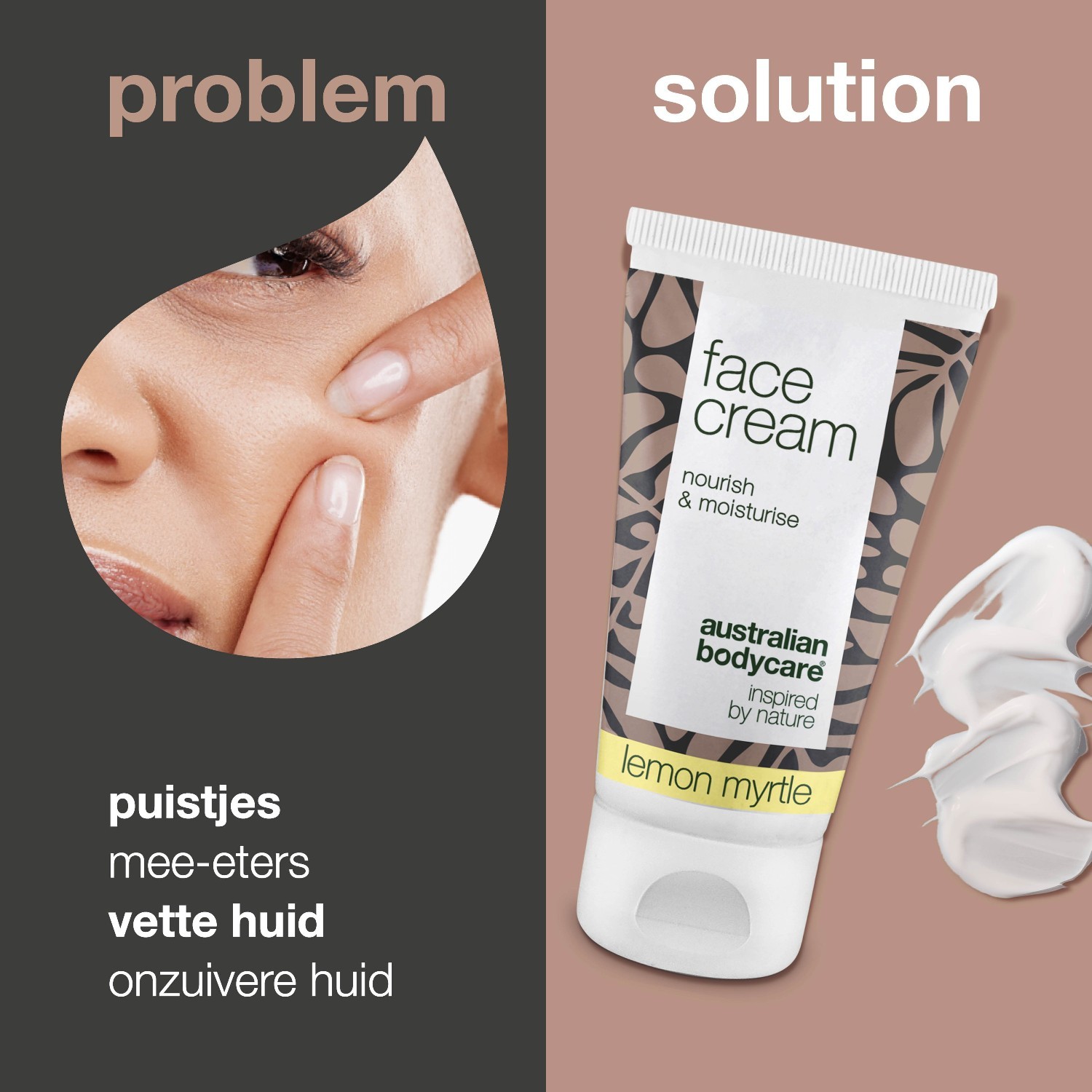 Krema za lice s mirisom limuna i mirte tvrtke Australian Bodycare - 50 ml