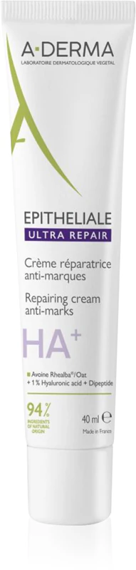 A-Derma Epitheliale AH Ultra Repair Reparaturcreme – Anti-Narben-Creme für gereizte Haut