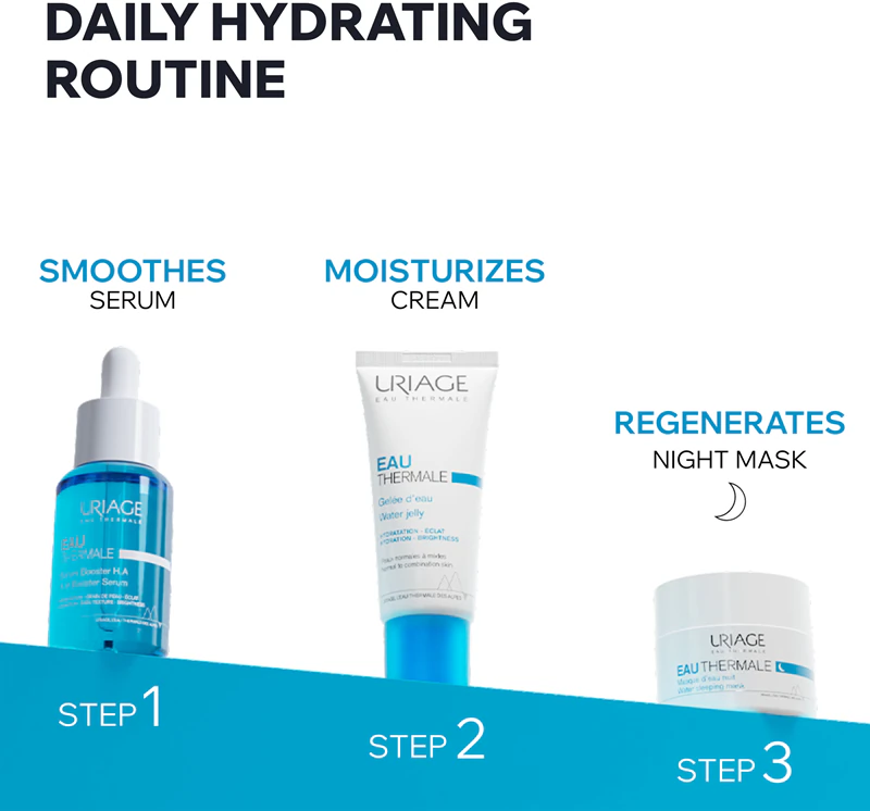 Uriage Eau Thermale Water Sleeping Mask Intensief hydraterend gezichtsmasker voor de nacht