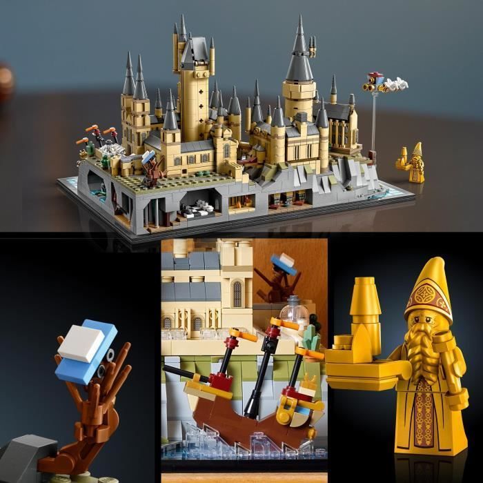 LEGO® Harry Potter 76419 Hogwarts Castle and Grounds, Building Model Kit for Adults, Including Iconic Locations