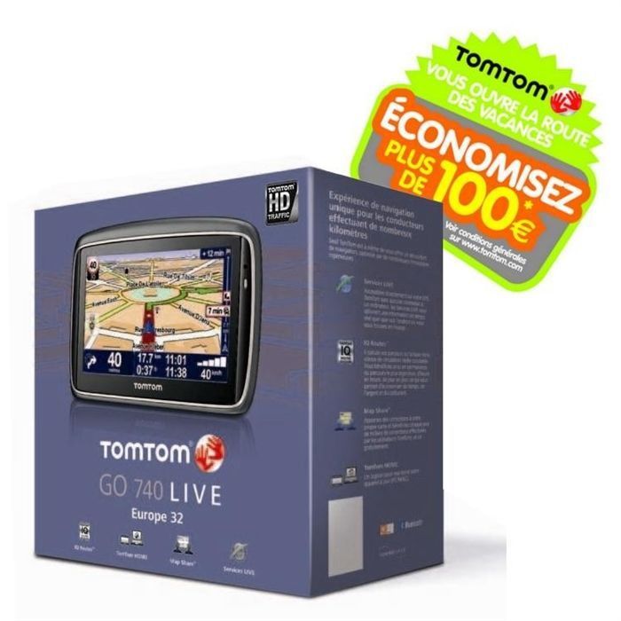 TomTom Go 740 en directo en Europa