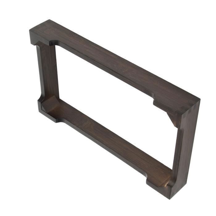 Cadre en bois pour plaque à induction - VVIKIZY - Cuisinière - Vert - Stable et élégant
