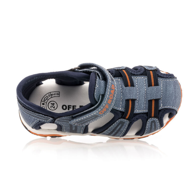 Sandalias azules para niño / Zapatos de punta abierta
