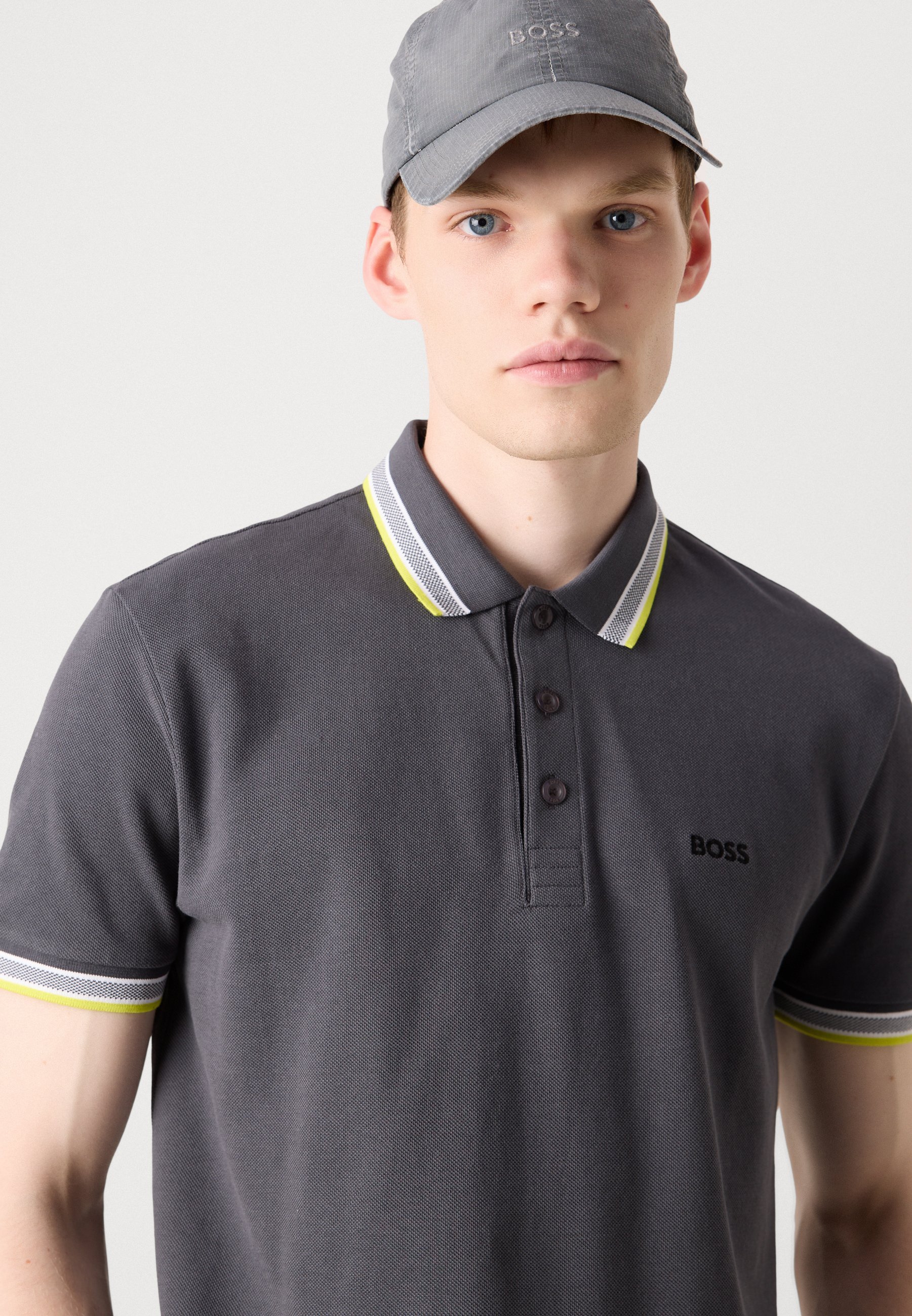 BOSS PADDY - Polo - grigio scuro
