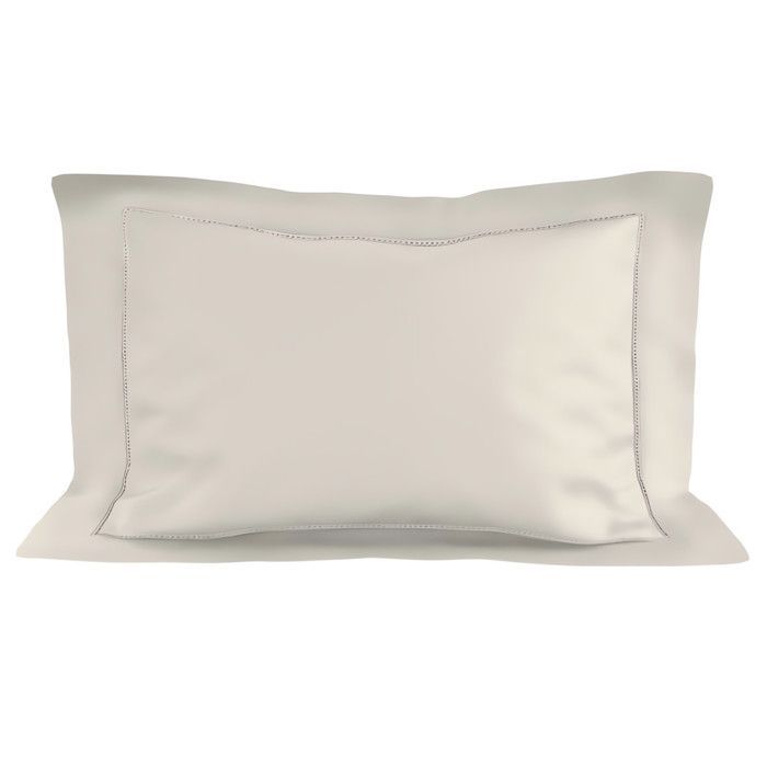 Fronha de algodão 50x75 cm PERCALE cru, por Soleil d'ocre
