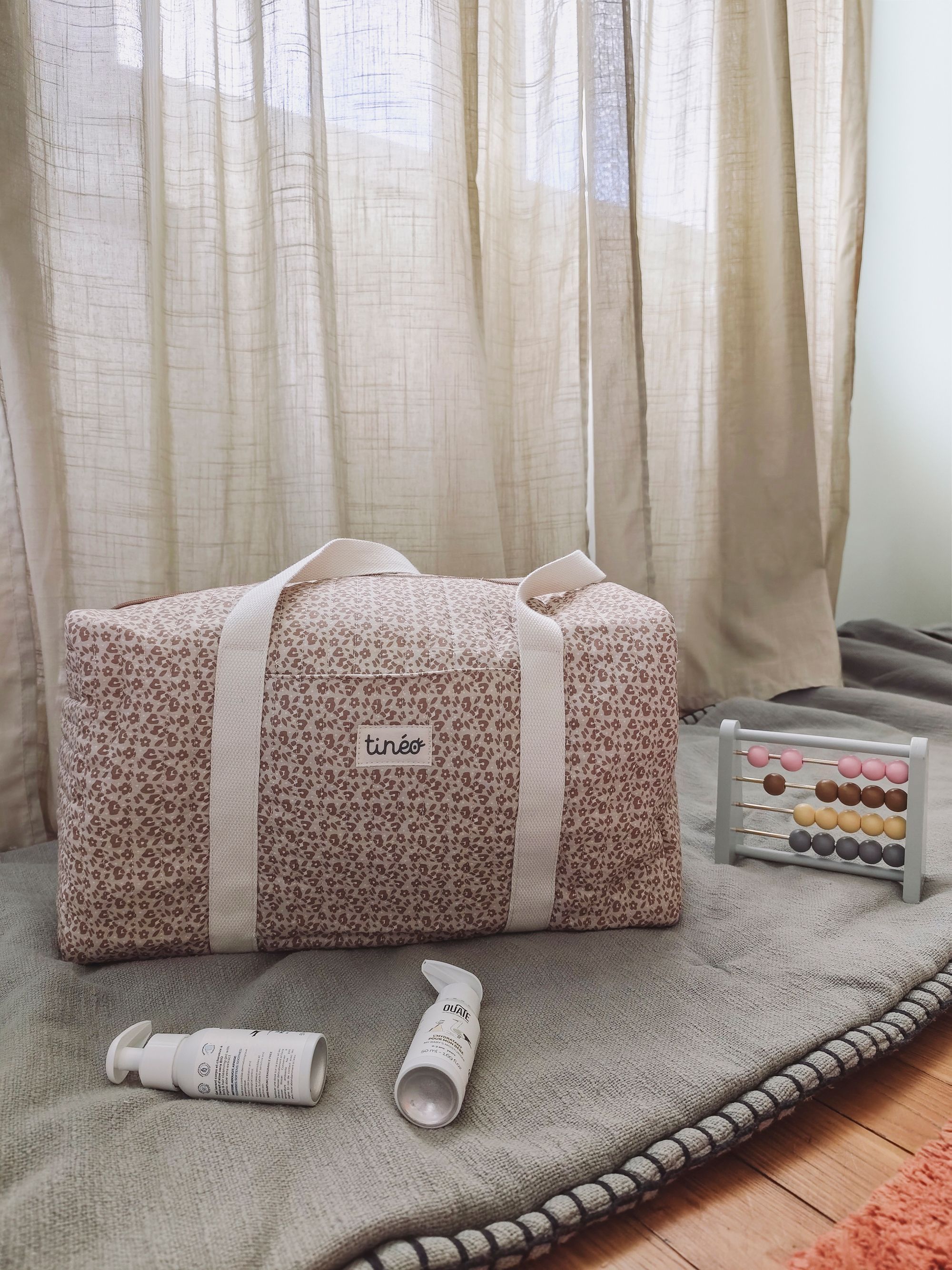 Sac à langer - TINEO - 40 x 22 x 24 cm - Léopard