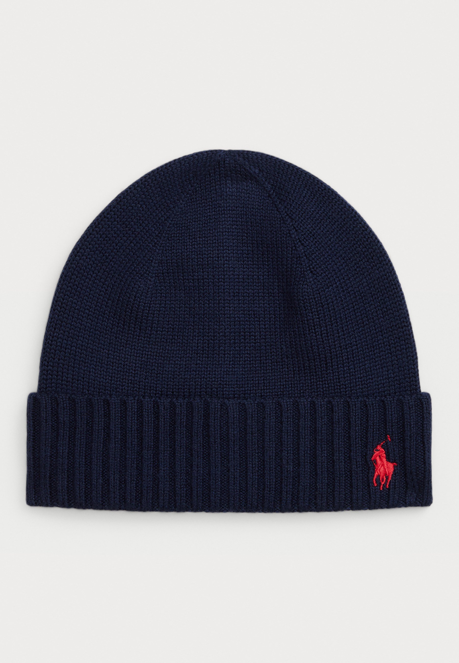 Czapka wełniana Polo Ralph Lauren UNISEX - Beanie - granatowa