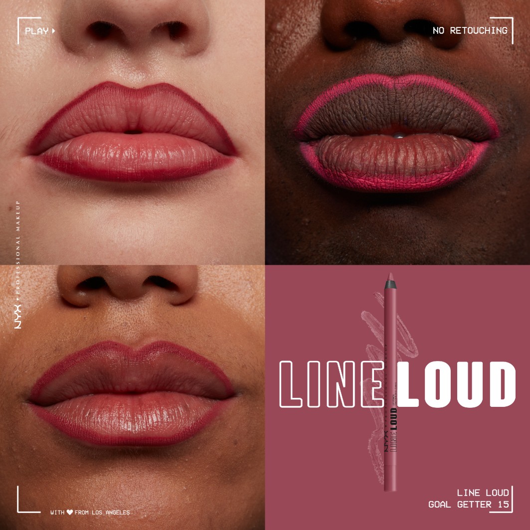 Lápis labial NYX Professional Makeup Liner Line Loud - 1,2g