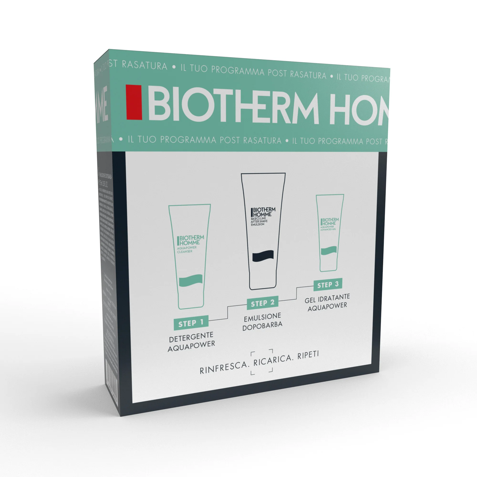 Biotherm Homme Cofanetto Baume Apaisant - Cofanetto Idratante, Cofanetto Rasatura, Balsamo Dopobarba