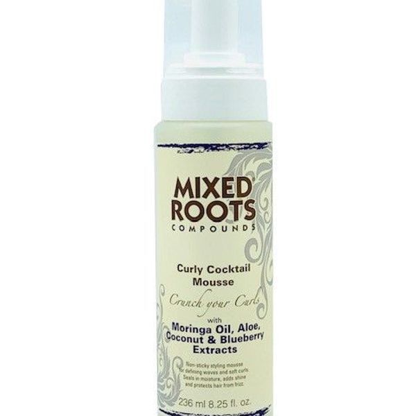 Mixed Roots - Mousse de cóctel para cabello rizado con moringa O