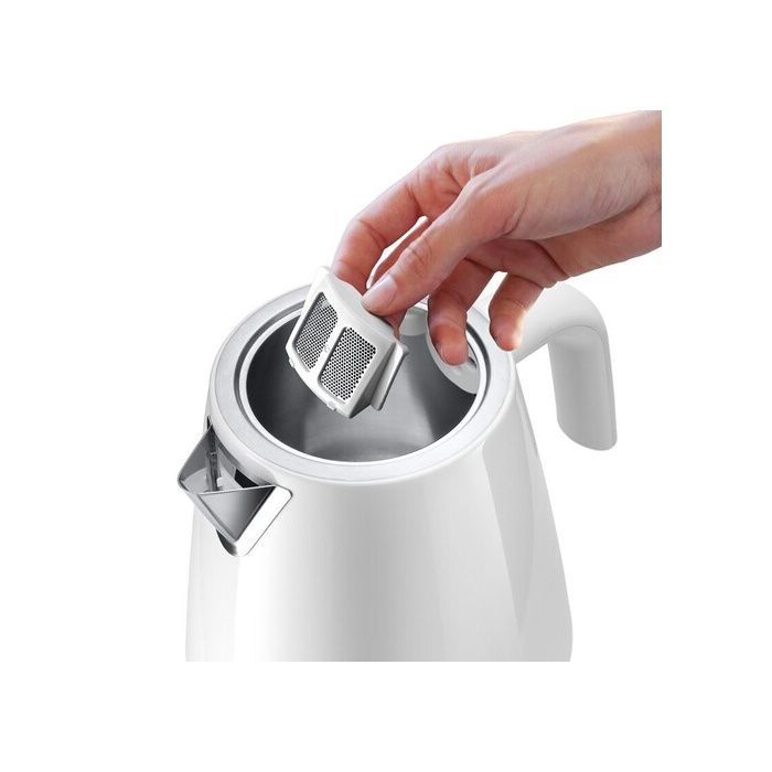 Hervidor Delonghi KBY2011.W Eclettica de 1,7 L, color blanco