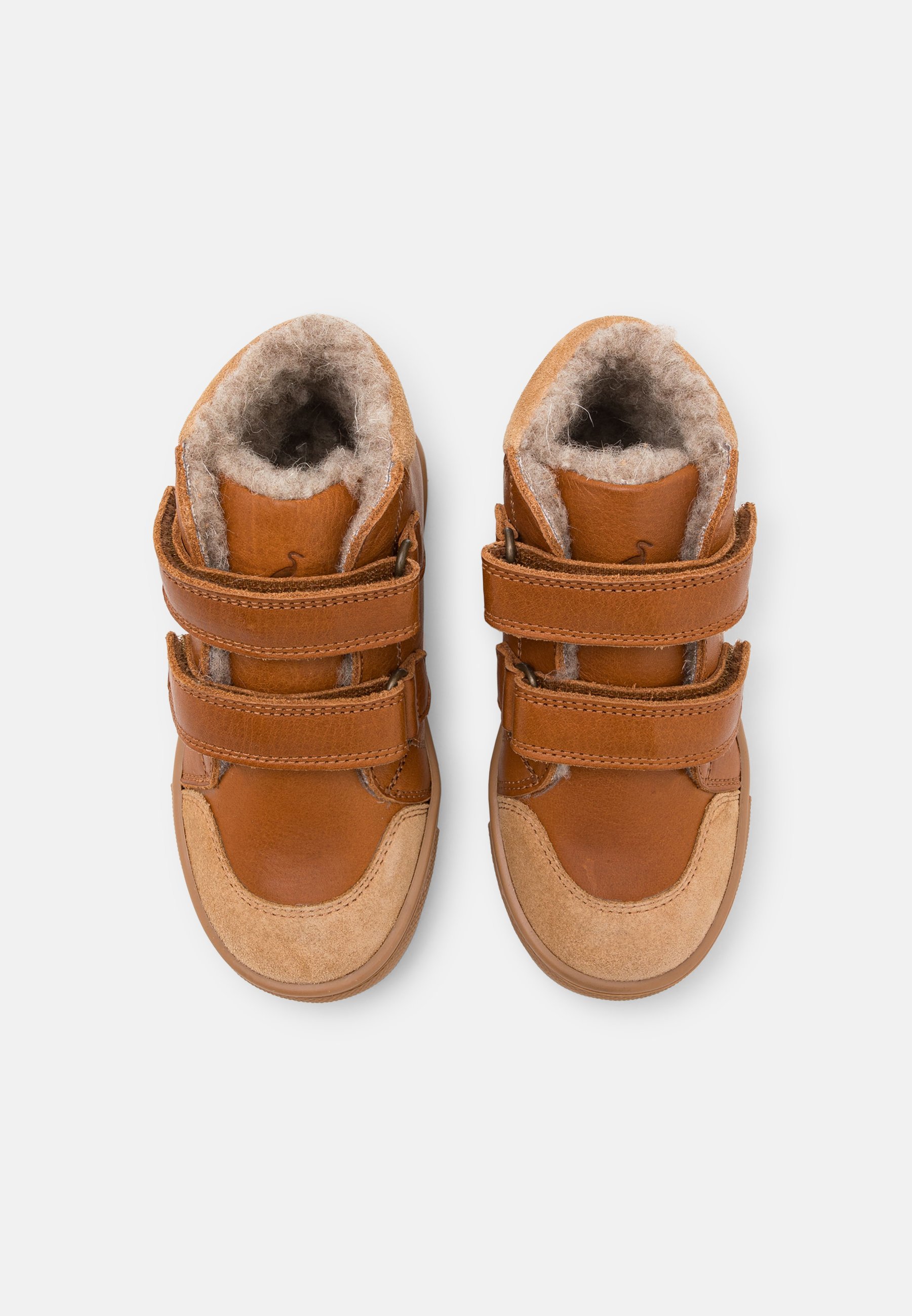 Petit Nord Copenhagen TOASTY UNISEX - Scarpe con cinturino a strappo - cognac