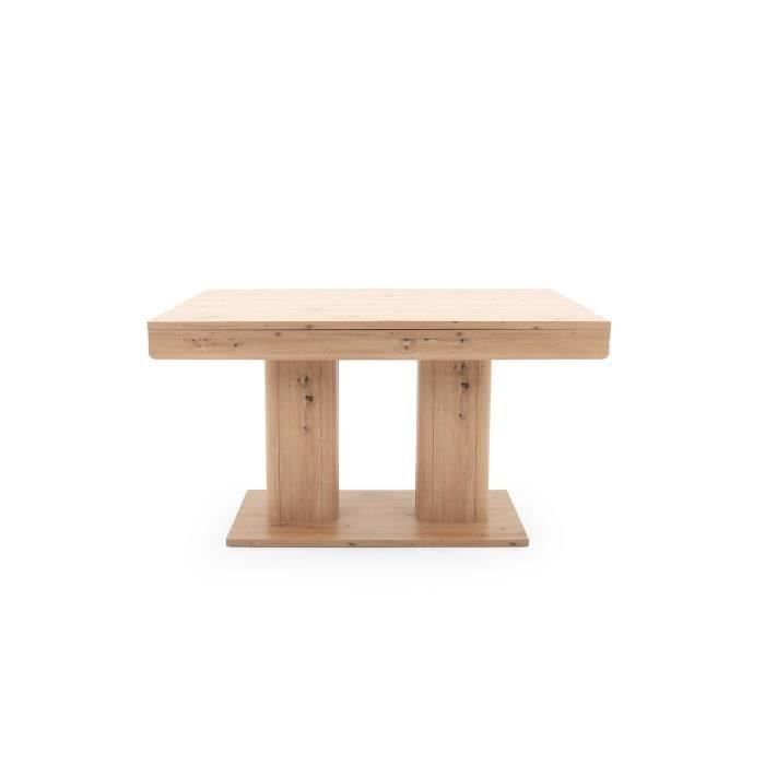 Table à manger extensible - Heidelberg - L140/220 x P 90 x H 80 cm