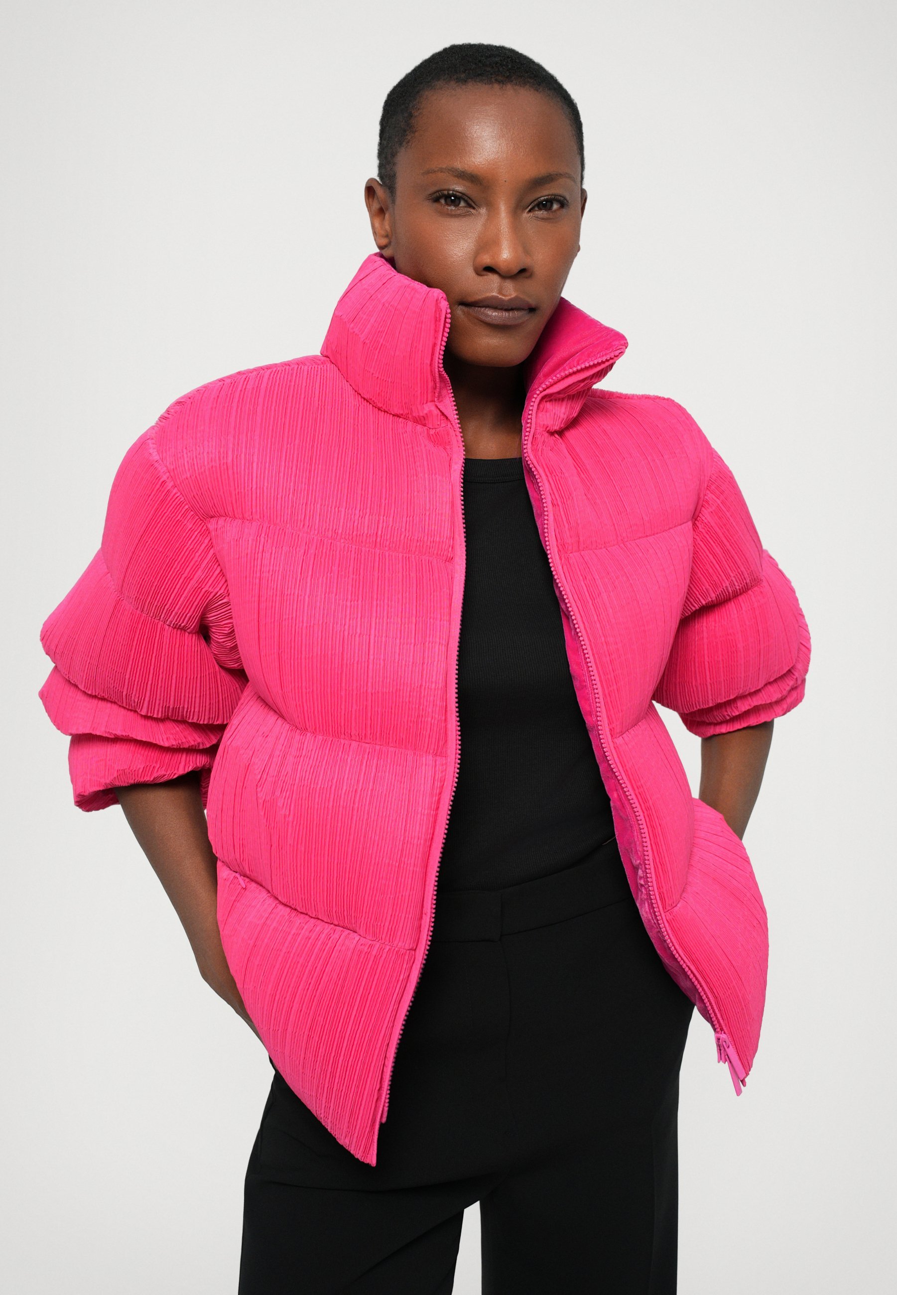 Emporio Armani BLOUSONJACKET - Winterjas - fuchsia