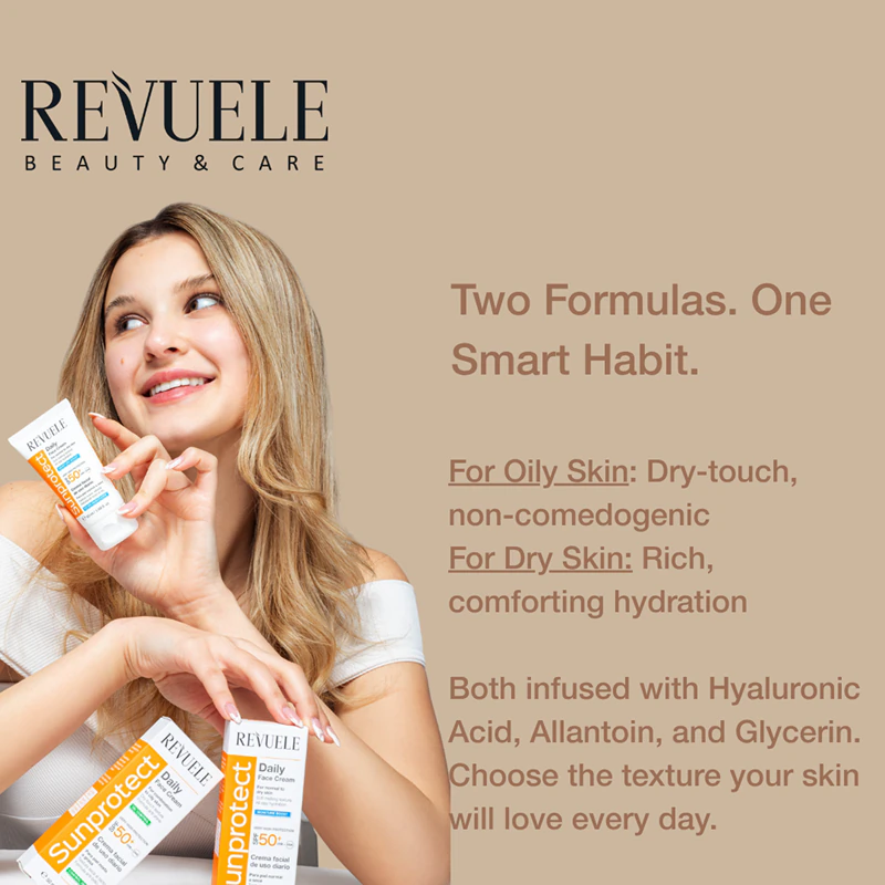 Revuele Sunprotect Hydratačný denný krém SPF 50+