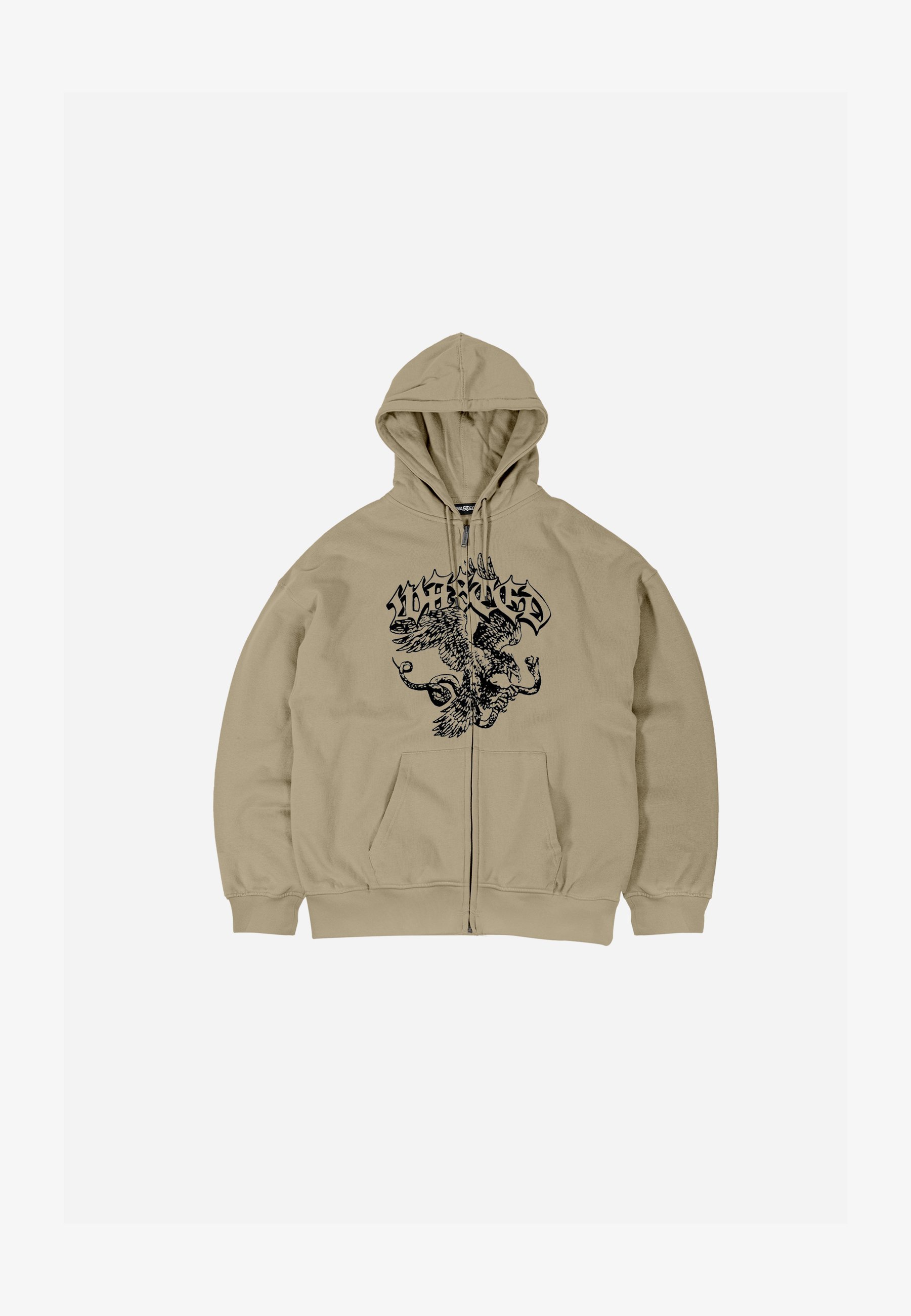 Wasted Paris ZIP HOODIE UNISEX - Sweatshirt met rits - zand