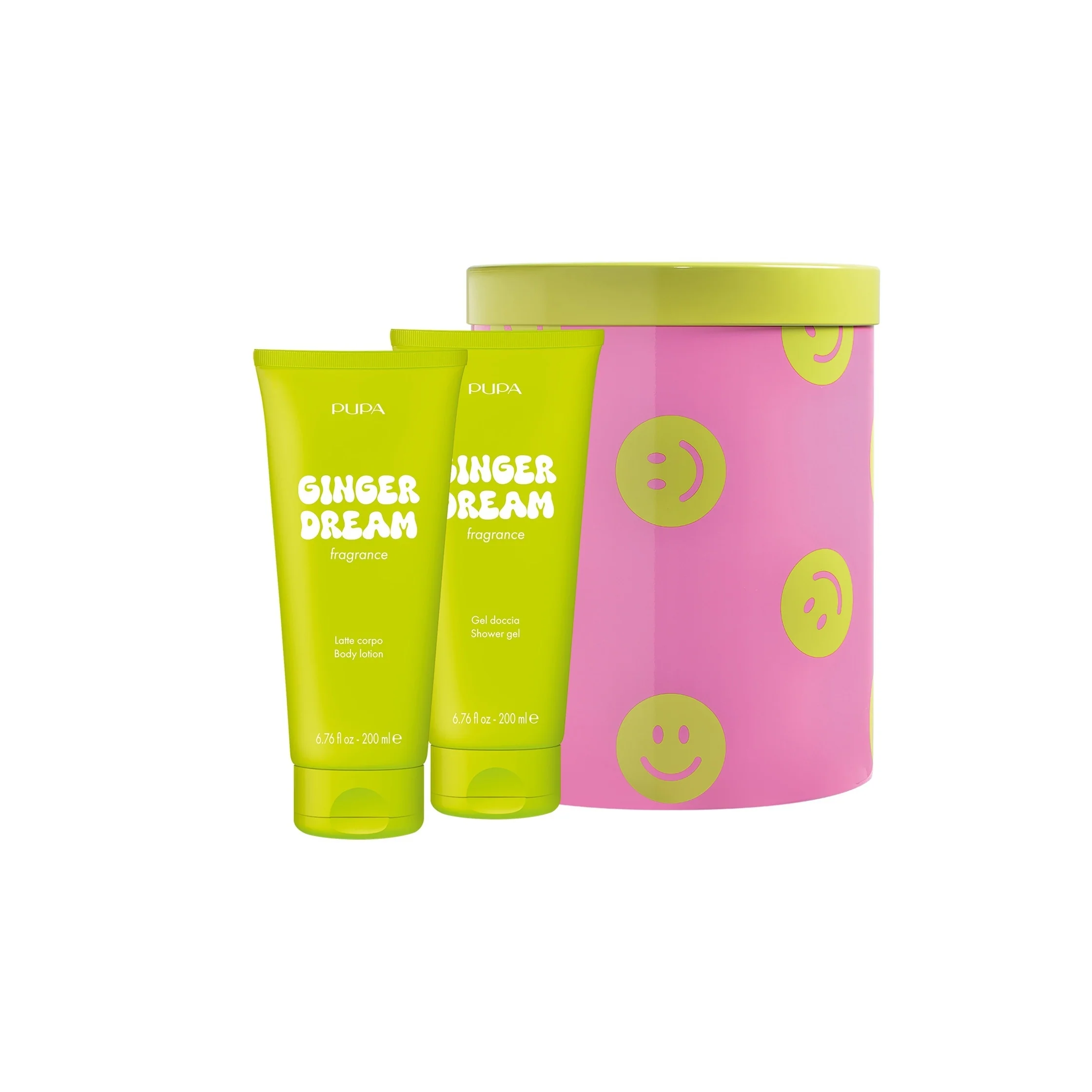 Cofanetti Happy Box Kit Gel Doccia + Latte Corpo Ginger Dream - Cofanetti Viso e Corpo, Bagno e Doccia