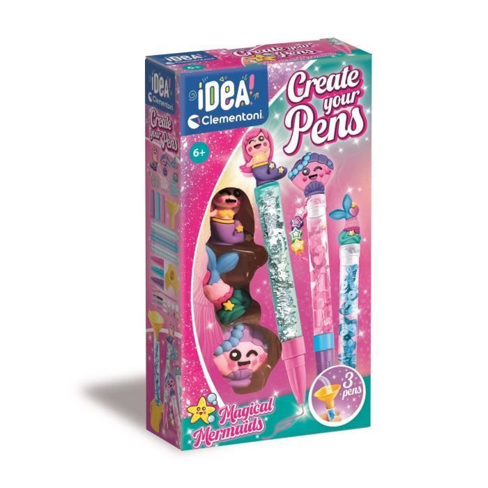 CLEMENTONI - Create your own pens - Magical Mermaids