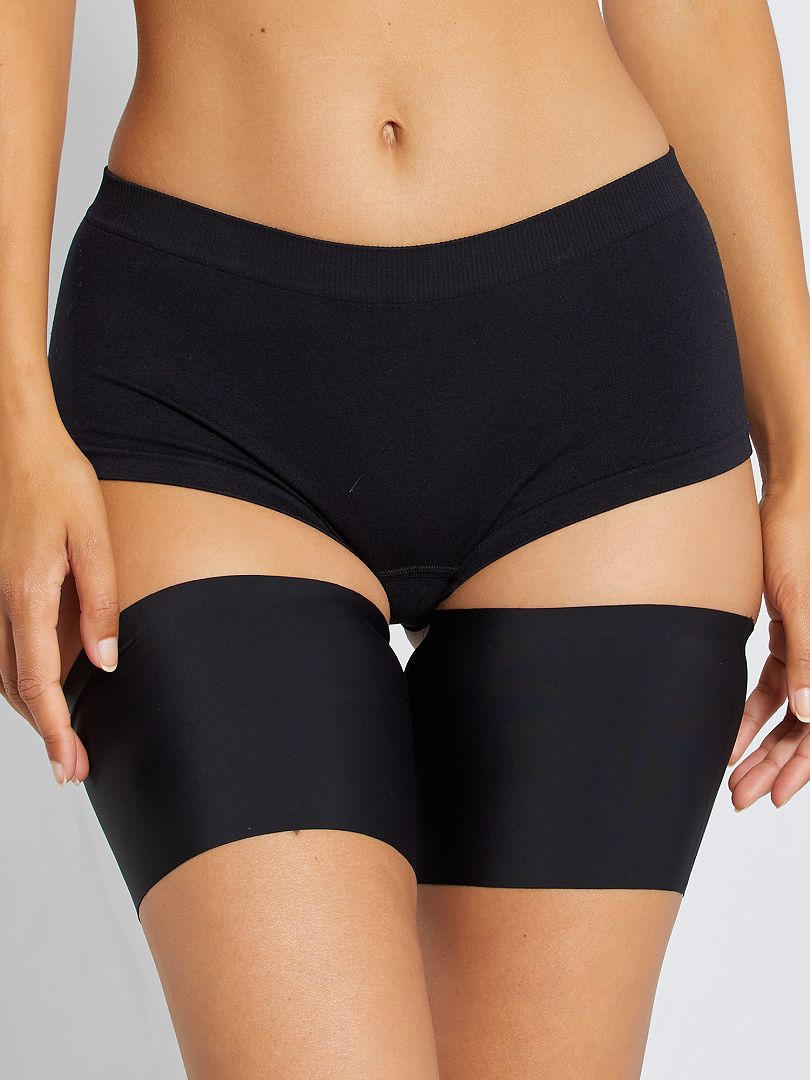 By Bra Anti-schuur dijbanden - Zwart