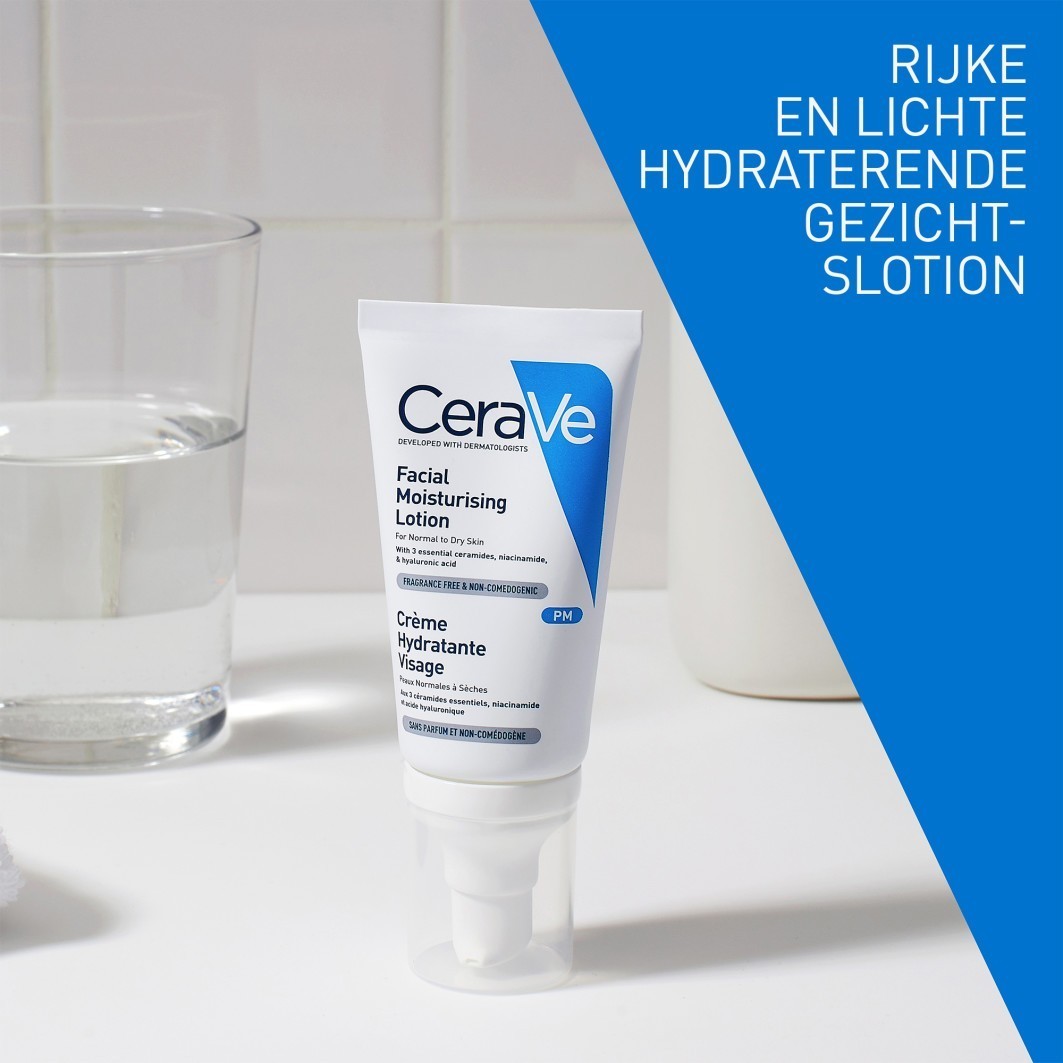 Hydratačné mlieko na tvár CeraVe – 52 ml