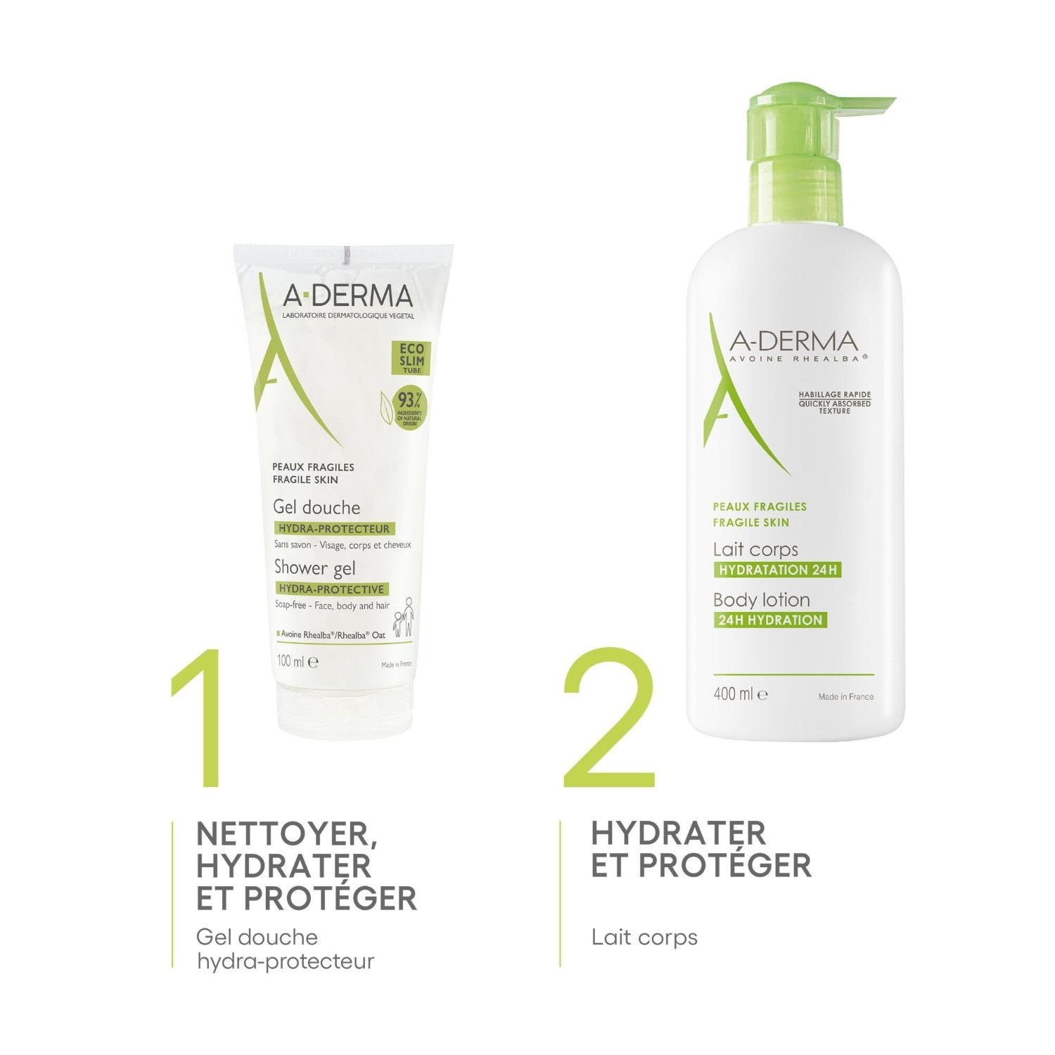 A-DERMA Gel douche hydra-protecteur