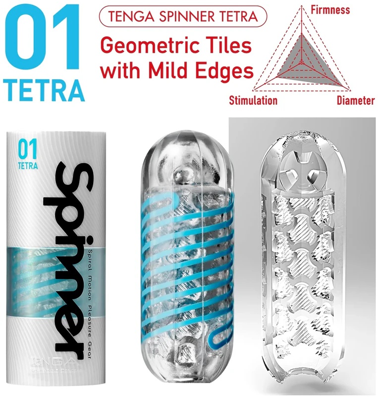 Tenga Spinner 01 Tetra masturbatorius