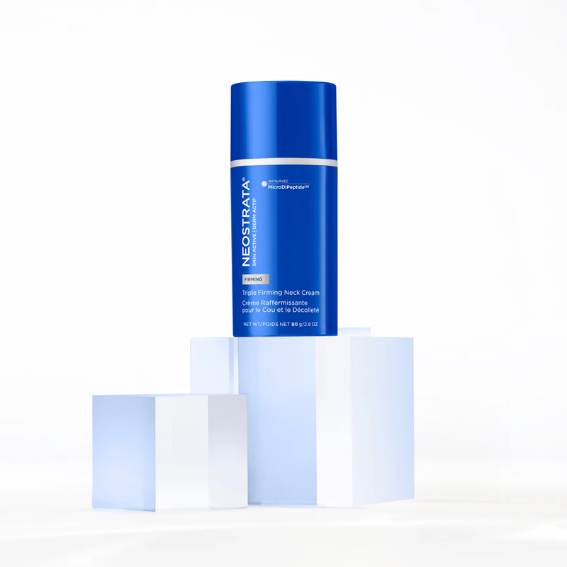 NeoStrata Skin Active Triple Firming Neck Cream, creme firmador para o pescoço e colo com vitamina E.
