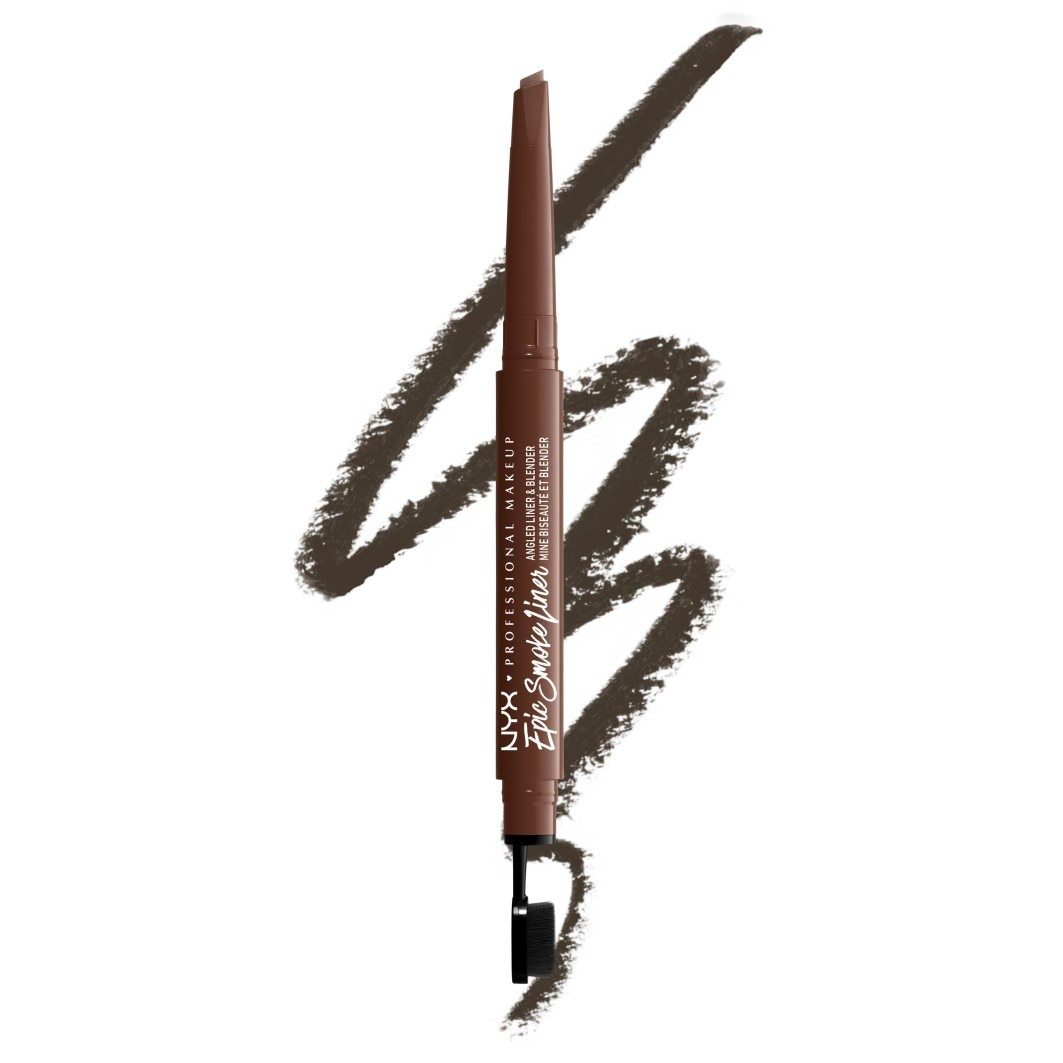 NYX Professional Makeup ајлајнер Epic Smoke, угаони ајлајнер и блендер – 0,2 г