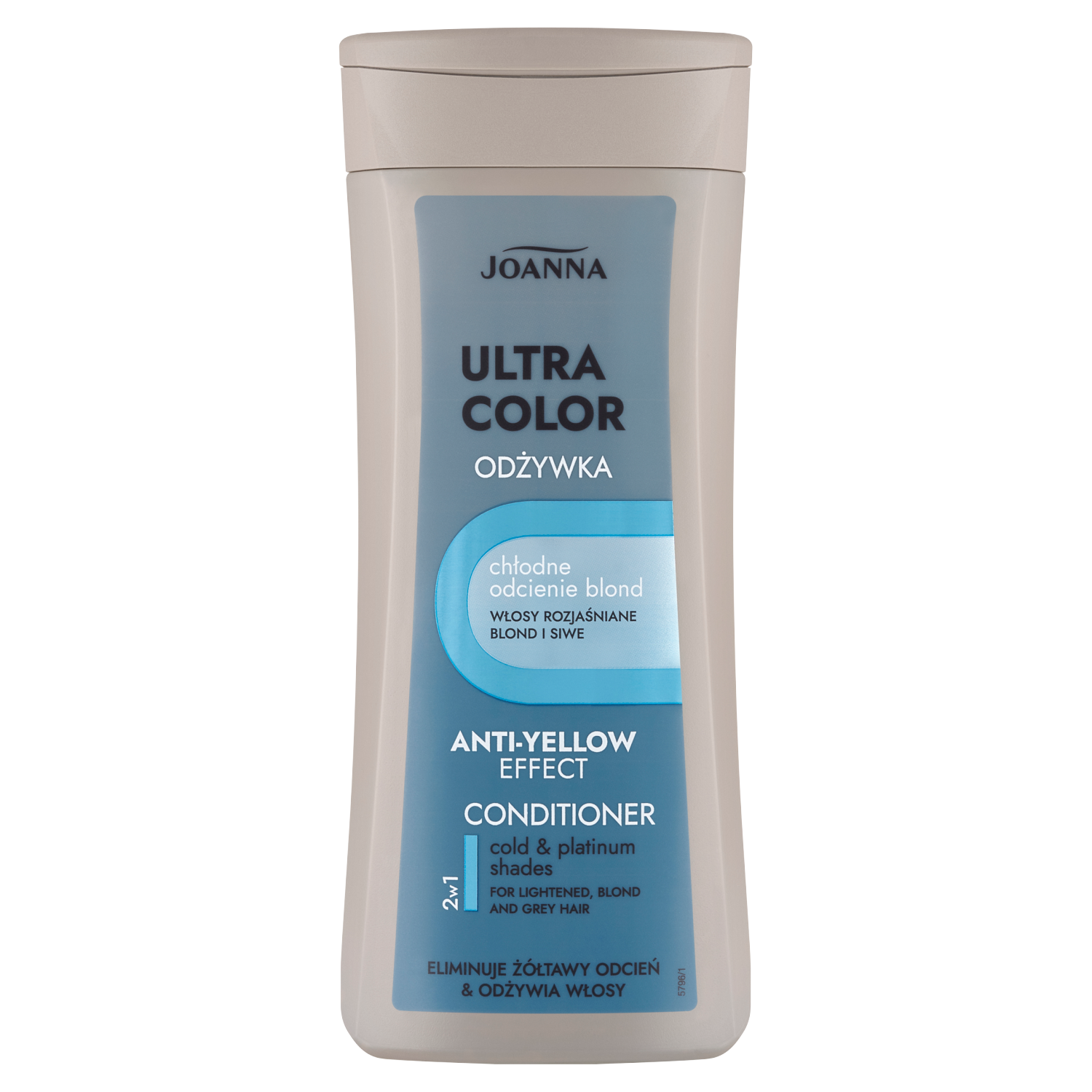 Joanna Ultra Color System šampon za plavu, sijedu ili izbijeljenu kosu 200 ml