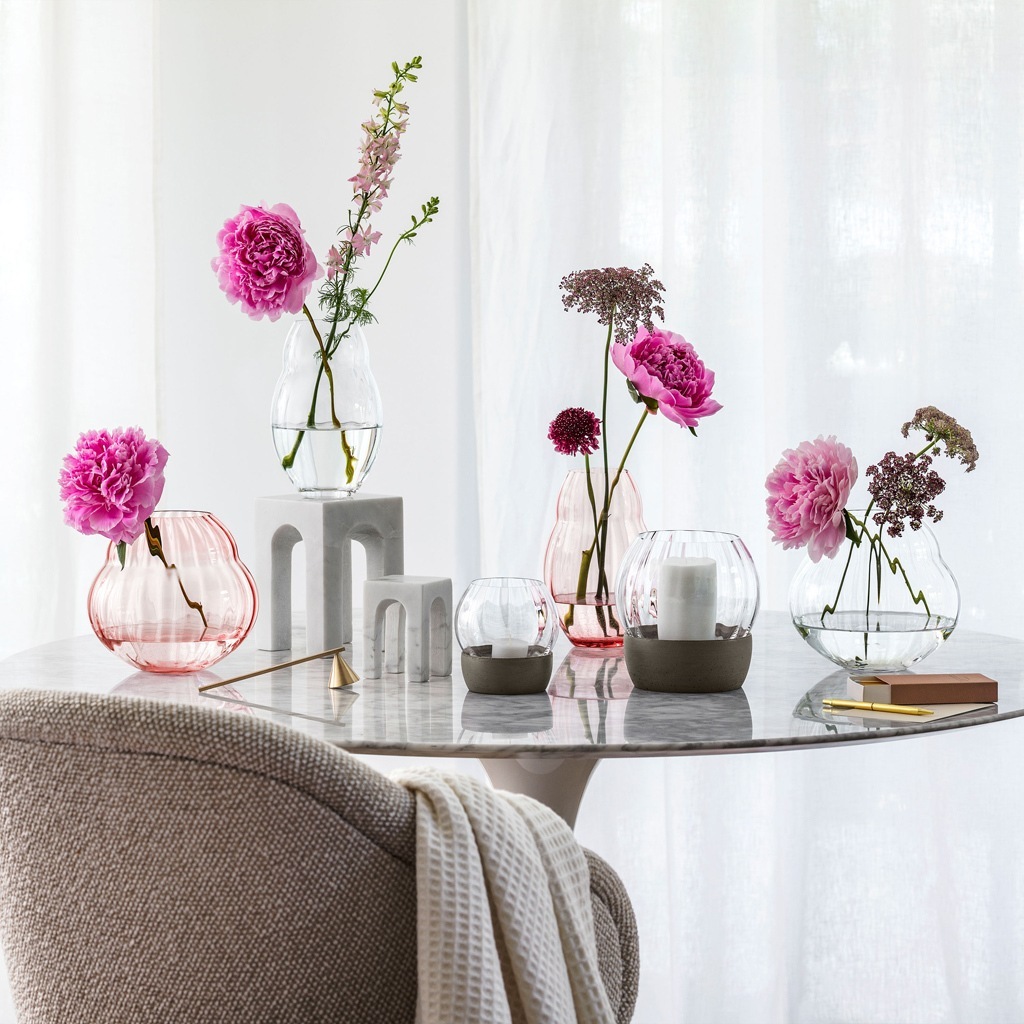 Villeroy & Boch držalo za čajne svečke Wind Light Rose Garden Home - 1 kos