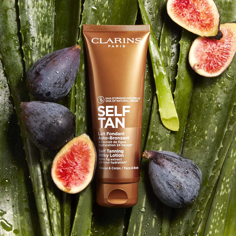 Clarins Self Tan Milky Lotion samoopaľovacie mlieko na telo a tvár