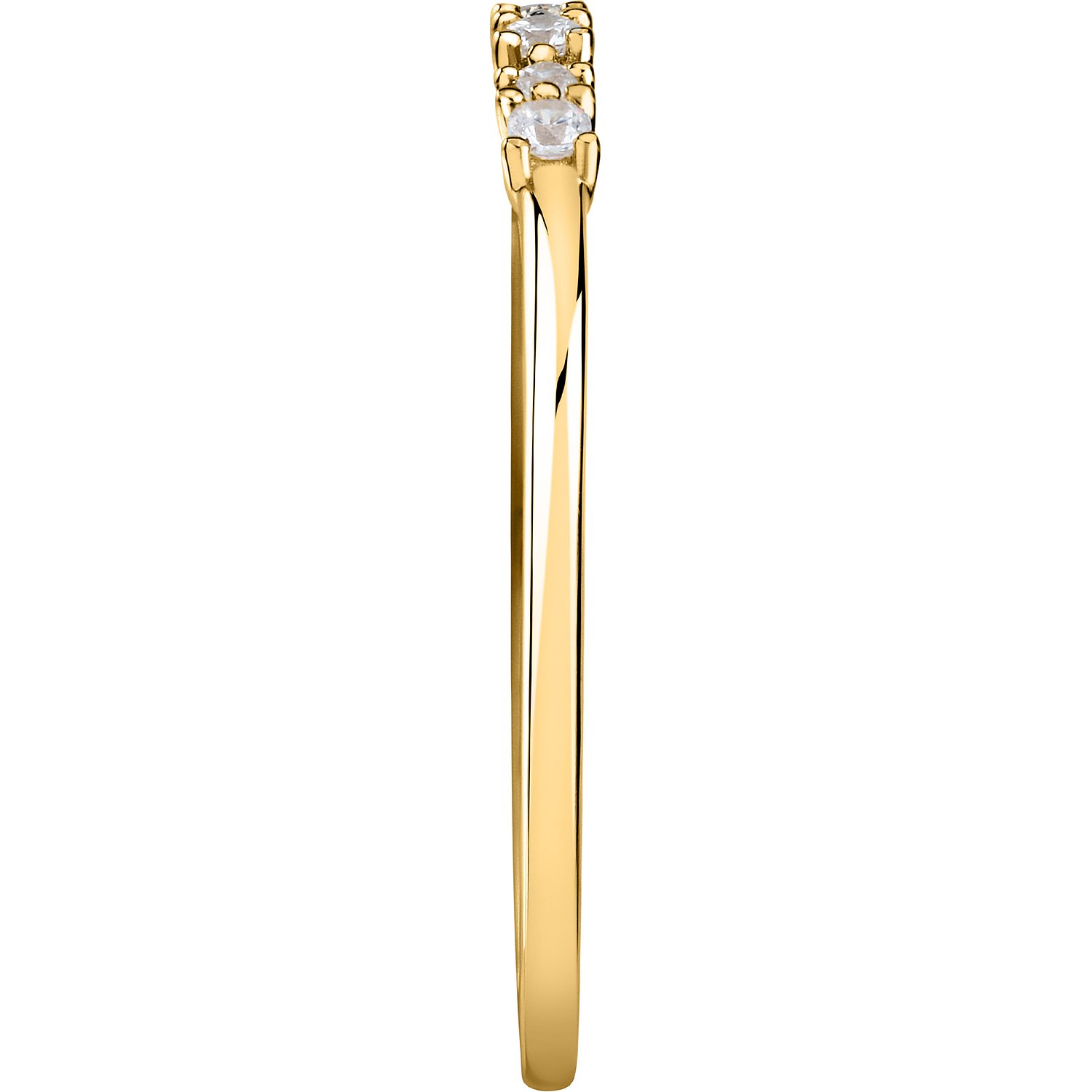 Live Diamond Bagues or jaune