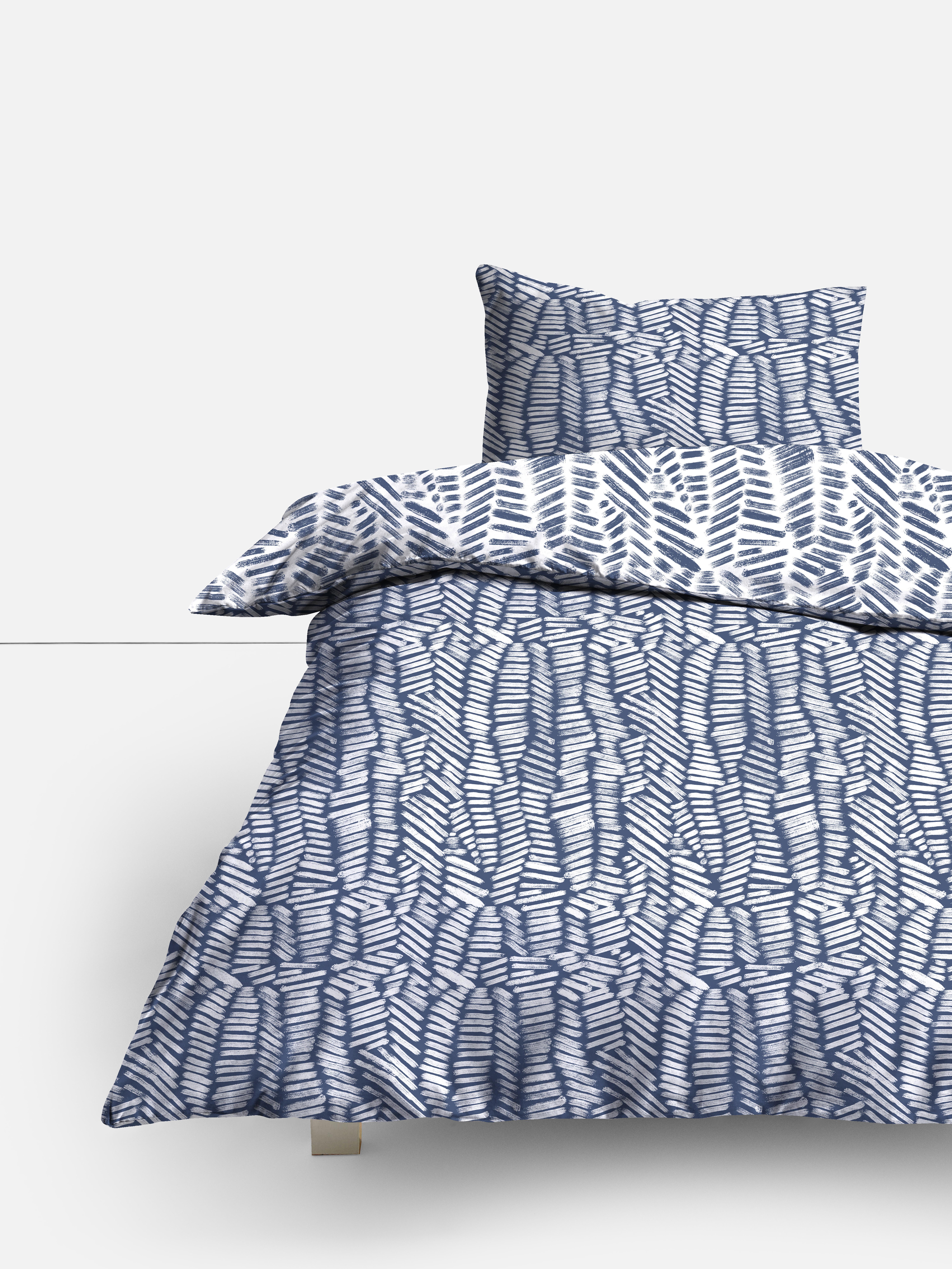 Set de husă de pilotă individuală cu design abstract Un set de husă de pilotă individuală cu design abstract reversibil