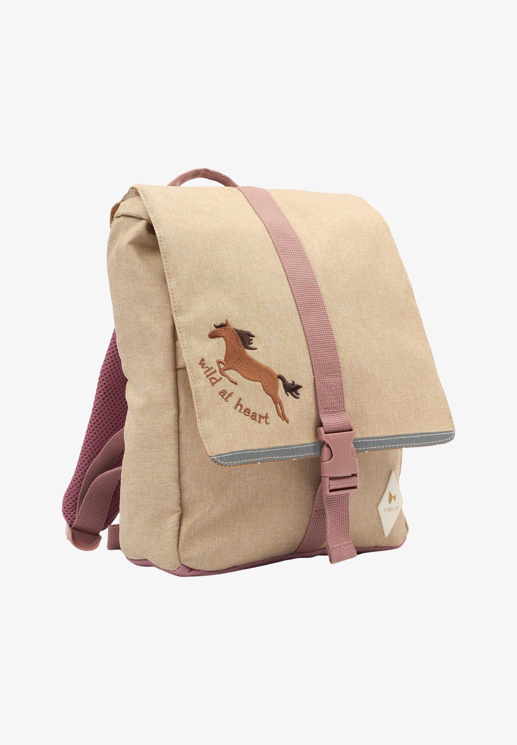 Fabelab SMALL WILD AT HEART - Mochila - caramelo