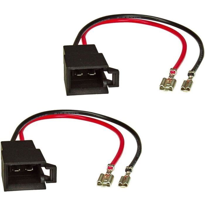 Cables adaptadores para altavoces de coche - SVATV - Paquete de 2
