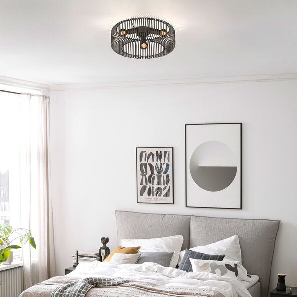 LED ceiling light Cage, 12 W, 180 lm