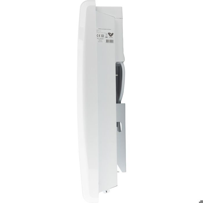 Chauffage électrique rayonnant Blanc 500W - thermostat intégré - Voltman