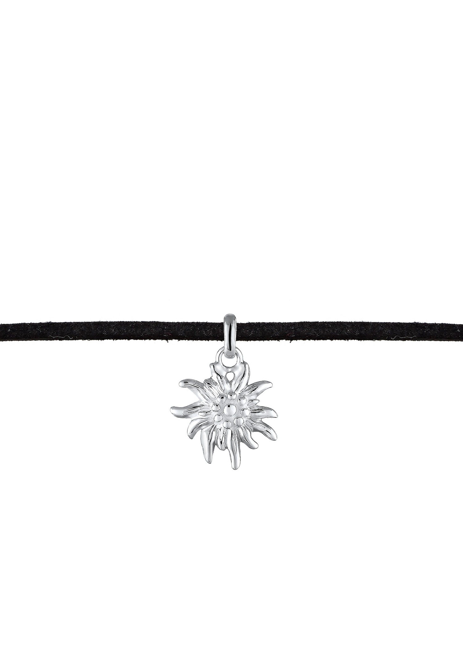 Elli Femme Pendentif Soleil Choker Tendance en Argent Sterling 925