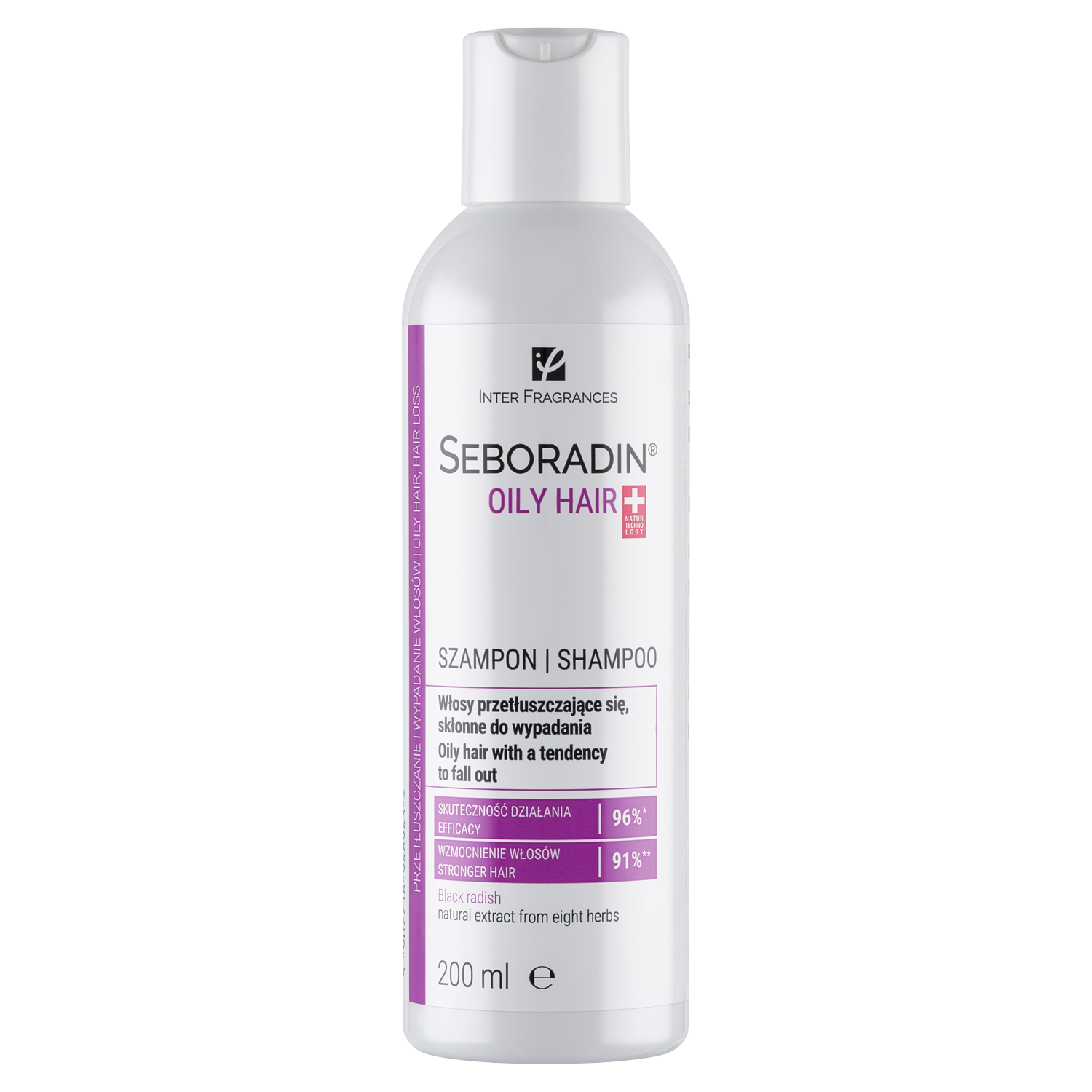 Seboradin shampoo til fedtet hår 200ml Niger
