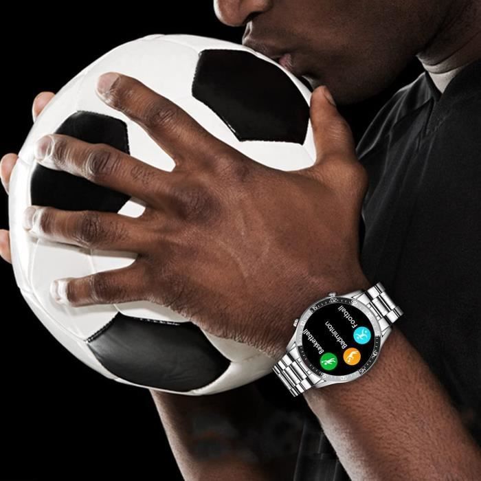 Montre Connectée Homme Smartwatch Sport AVCE Étanche IP68-Sommeil-Podomètre-Contrôle de la Musique