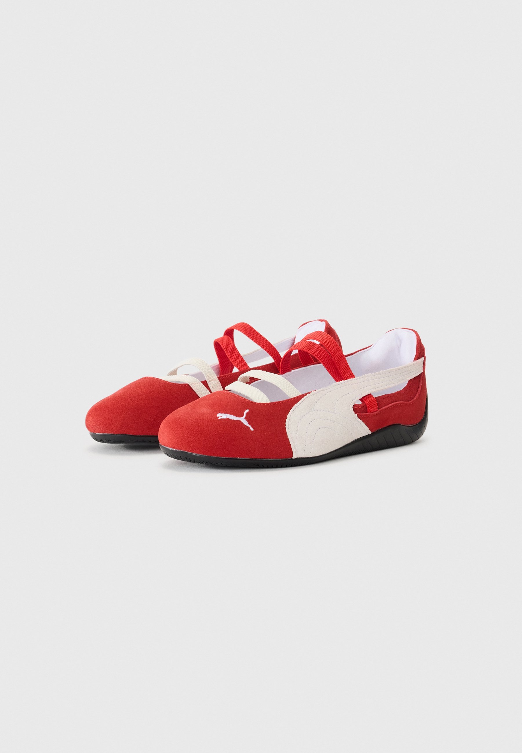Puma SPEEDCAT - Balerínky - červená/bílá/černá