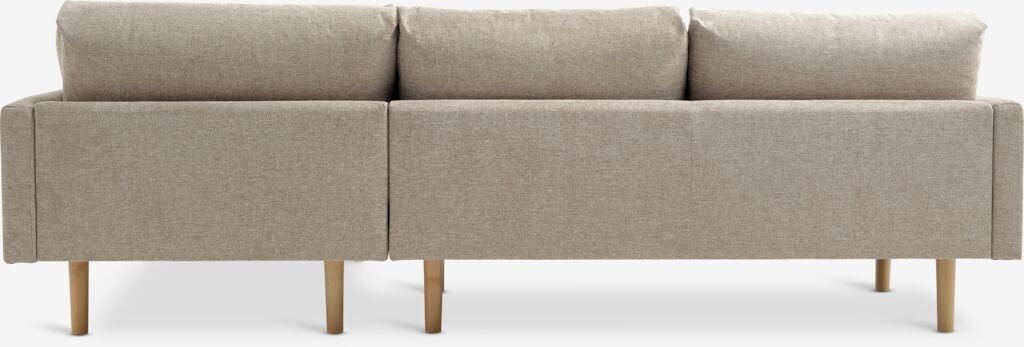 HVIDBJERG Sofa su gultu HVIDBJERG smėlio spalvos