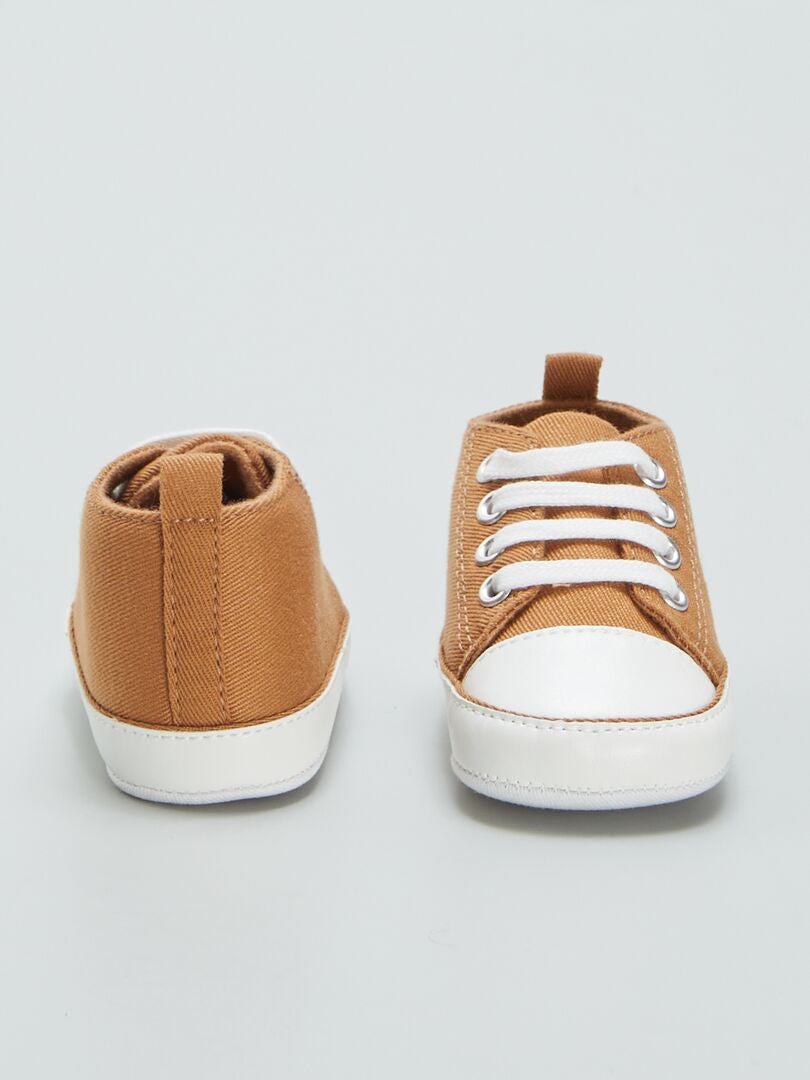 Hoge canvas sneakers - BRUIN