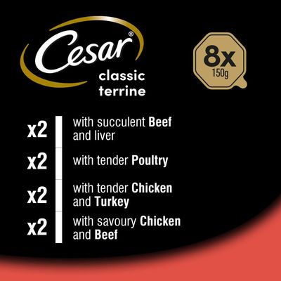 Cesar Classic Terrine Mixpackung
