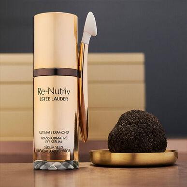Estee Lauder ReNutriv Ultimate Diamond acu serums, viegls, nomierinošs un izgaismojošs acu serums, 15 ml