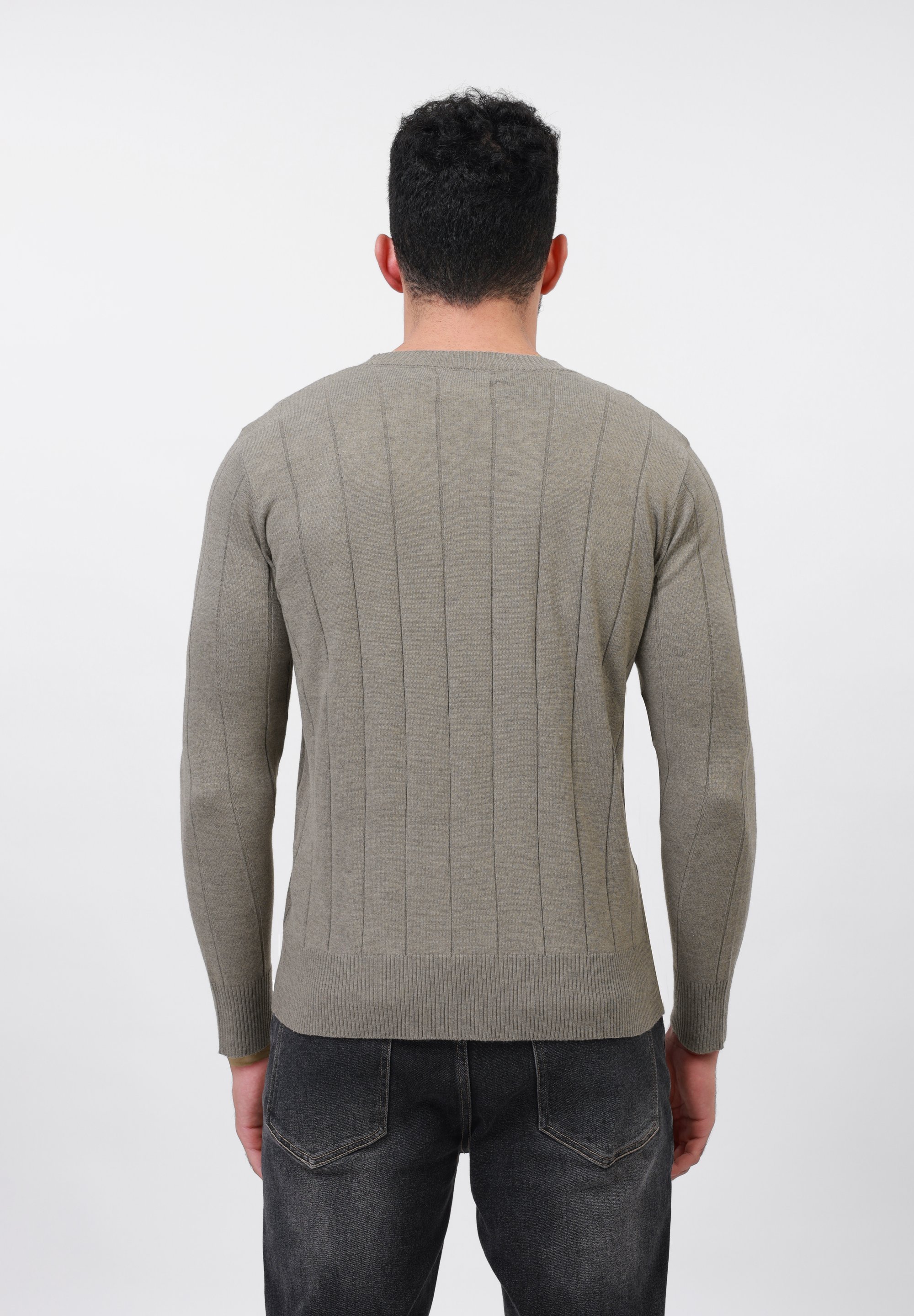 Pier One RIB KNIT - Trui - koffie