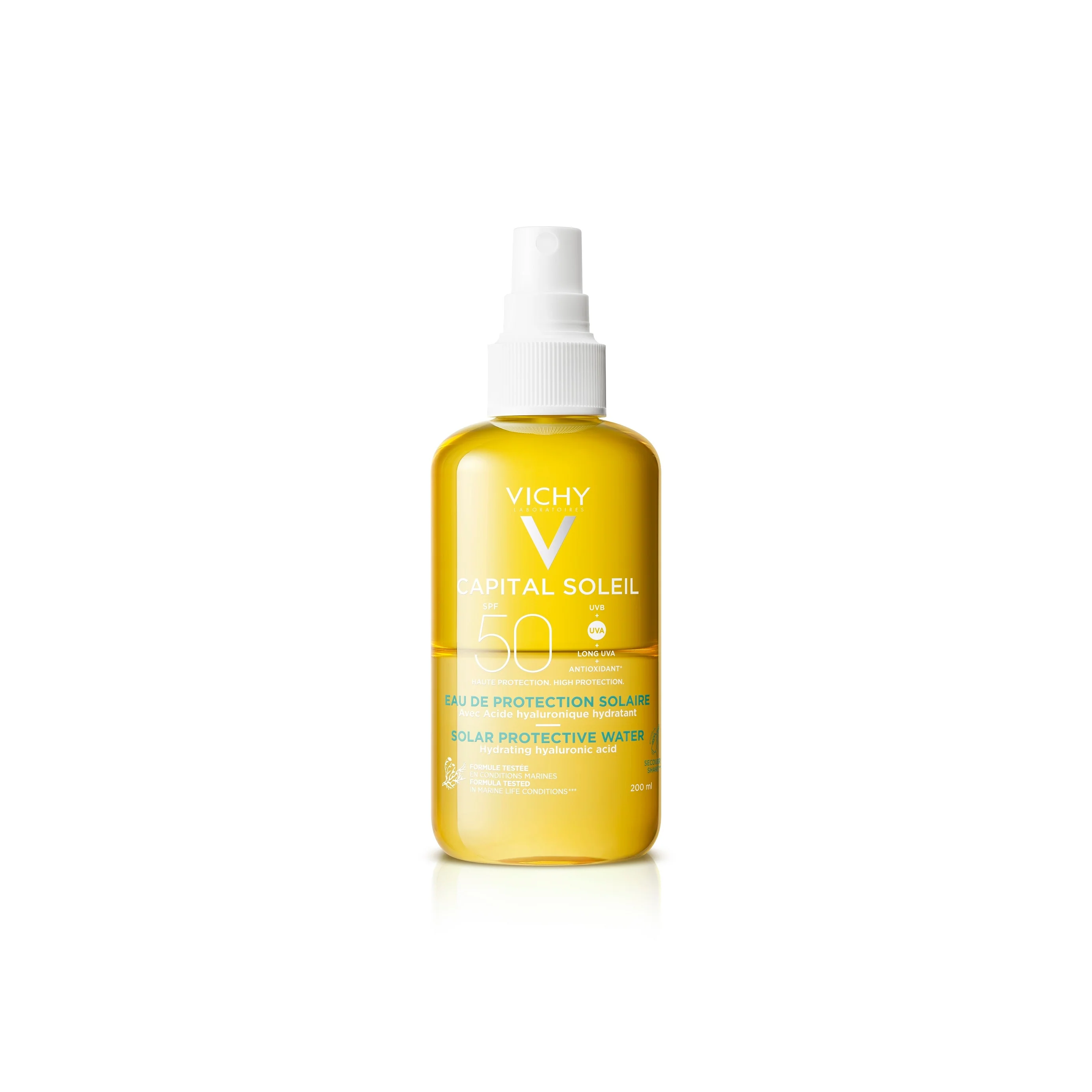 Capital Soleil Capital Soleil Acqua Solare Idrat SPF 50 - Spray solare corpo alta prot.